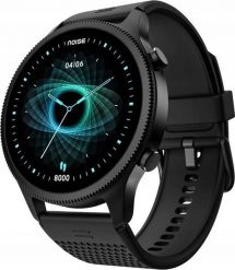 Smartwatch Noise Halo (Czarny). Czarne zegarki smartwatch Slowmoose, bez wzorów. Za 170.43 zł.