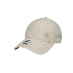 Czapka baseballowa 9Forty damska New York Yankees Borg. Białe czapki damskie New Era, bez wzorów. Za 189.50 zł.