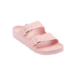 Sandały Holster Sundreamer. Czerwone sandały damskie HOLSTER, bez wzorów, bez obcasa, bez zapięcia. Za 239.00 zł.