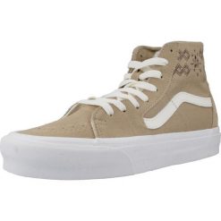 Tenisówki Vans Model Sk8-hi Tapered Craftco Kolor Brązowy. Brązowe trampki i tenisówki damskie Vans, bez wzorów, bez zapięcia. W wyprzedaży za 232.50 zł.