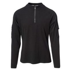 Męska Bluza Clayson. Czarne bluzy męskie IGUANA, m, bez wzorów, bez ramiączek, bez kaptura. Za 162.99 zł.