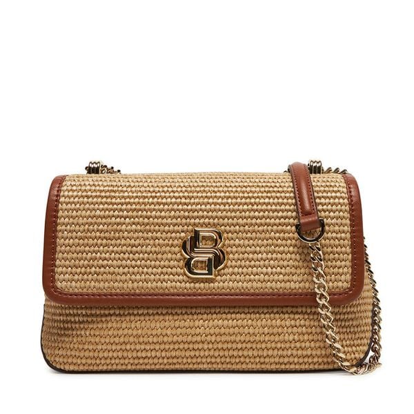 Torebka BOSS. Brązowe listonoszki damskie Boss, bez wzorów, bez dodatków. Za 699.99 zł.