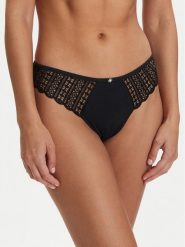 BOSS Figi klasyczne Guipure 50561133 Czarny. Czarne majtki damskie Boss, z syntetyku. Za 179.99 zł.