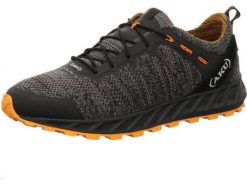 Buty trekkingowe męskie Aku Rapida Air. Czarne trekkingi męskie Aku, z gore-texu, bez zapięcia. Za 715.00 zł.