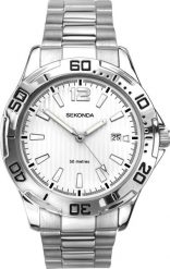 Zegarek Sekonda Zegarek męski Sekonda 1169 srebrny. Szare zegarki męskie Sekonda, bez wzorów, srebrne. Za 260.00 zł.