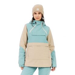 Damska kurtka narciarska Protest Fall. Niebieskie kurtki sportowe damskie Protest, na zimę, bez wzorów, bez ramiączek, bez kaptura, narciarskie. Za 885.50 zł.