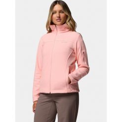 Sweter Damski Columbia Fast Trek II. Czerwone swetry nierozpinane damskie Columbia, bez wzorów, sportowe, bez kołnierzyka, bez ramiączek. Za 249.00 zł.
