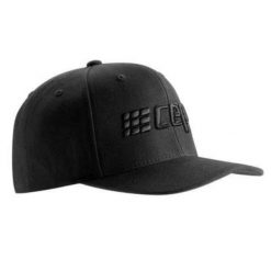 Czapka z daszkiem Snapback CEP unisex czarna. Czarne czapki damskie CEP, bez wzorów, sportowe. Za 119.00 zł.