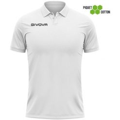 Letnia koszula polo Givova z bawełnianego piké - Sportowa elegancja. Koszule męskie Givova, na lato, m, bez wzorów, z bawełny, eleganckie, bez kołnierzyka, bez ramiączek. Za 155.99 zł.