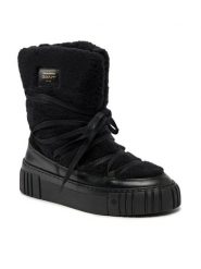 Gant Śniegowce Snowmont Mid Boot 27541370 Czarny. Czarne śniegowce damskie GANT, ze skóry, bez zapięcia. Za 1,049.00 zł.