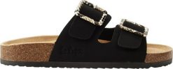 Lee Cooper Klapki damskie Lee Cooper czarne LCW-26-35-4450LA 37. Czarne klapki damskie Lee Cooper, bez wzorów, sportowe, bez obcasa, bez zapięcia. Za 89.98 zł.