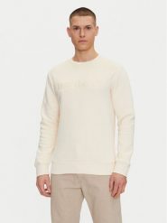 Timberland Bluza TB0A6VG6 Beżowy Regular Fit. Brązowe bluzy męskie Timberland, m, bez wzorów, z bawełny, bez ramiączek, bez kaptura. Za 229.99 zł.