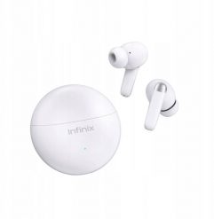 Słuchawki dokanałowe Infinix Buds Neo XE26 białe. Białe słuchawki dokanałowe Infinix. Za 90.84 zł.