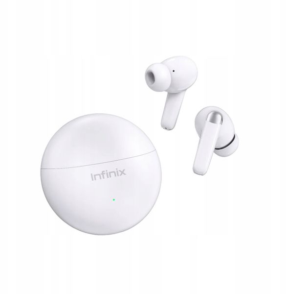 Słuchawki dokanałowe Infinix Buds Neo XE26 białe. Białe słuchawki dokanałowe Infinix. Za 90.84 zł.