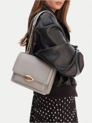 GINO ROSSI Torebka EO-KY129 Szary. Szare torebki do ręki damskie Gino Rossi, bez wzorów, z materiału, bez dodatków. Za 299.99 zł.