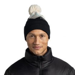 Czapka BUFF KNITTED BEANIE TATIK. Czarne czapki damskie Buff, na zimę, bez wzorów, sportowe. W wyprzedaży za 118.93 zł.