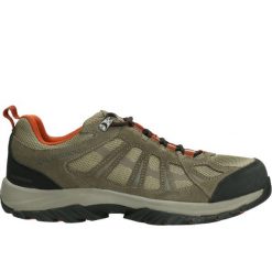 Buty trekkingowe męskie Columbia Redmond III. Brązowe buty zimowe męskie Columbia, bez wzorów, bez obcasa, bez zapięcia. Za 393.99 zł.