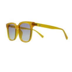 Okulary przeciwsłoneczne unisex – polaryzacyjne / UV400 (złote). Żółte okulary przeciwsłoneczne damskie SURF MONKEY. Za 179.95 zł.