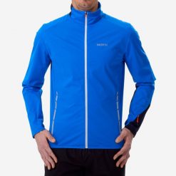 Bluza do narciarstwa biegowego męska Inovik XC S 500 soft. Niebieskie bluzy męskie INOVIK, na zimę, m, bez wzorów, z elastanu, sportowe, bez ramiączek, bez kaptura. Za 239.99 zł.