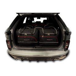 Torby Do Bagażnika Kgm Actyon 2024+ 5 Szt Kjust. Czarne torby podróżne damskie KJUST, bez wzorów. Za 1,560.00 zł.