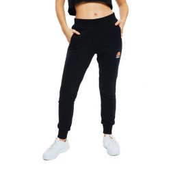 Spodnie damskie Ellesse Queenstown. Czarne spodnie sportowe damskie Ellesse, bez wzorów, z dresówki, casualowe. Za 169.99 zł.