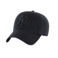 Czapka z daszkiem damska New York Yankees MVP Cap. Czarne czapki damskie 47 Brand, bez wzorów, z bawełny. Za 161.00 zł.