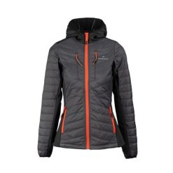 Bluza hybrydowa damska Vitalpeak HB. Szare bluzy damskie Bergson, bez wzorów, z puchu, sportowe, bez ramiączek, bez kaptura. W wyprzedaży za 380.00 zł.