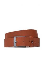 Tommy Hilfiger Pasek Męski Adan Leather 3.5 AM0AM12052 Brązowy. Brązowe paski męskie Tommy Hilfiger, ze skóry. Za 129.99 zł.