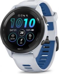 Zegarek sportowy Garmin Forerunner 265 Czarno-szary (010-02810-11). Czarne zegarki sportowe Garmin, bez wzorów. Za 1,976.99 zł.