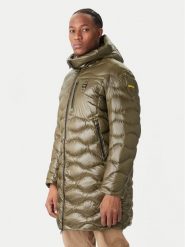 Blauer Płaszcz zimowy Impermeabile 25WBLUK03068 Zielony Regular Fit. Zielone płaszcze męskie Blauer, na zimę, m, bez wzorów, z syntetyku, bez kołnierzyka, bez kaptura. Za 2,169.00 zł.
