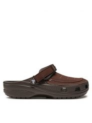 Crocs Klapki Yukon Vista Ii Lr Clog M 207689 Brązowy. Brązowe klapki męskie Crocs, bez wzorów, z tworzywa sztucznego, bez zapięcia. Za 239.99 zł.