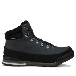 Buty męskie trekkingowe CMP HEKA HIKING SHOES WP. Czarne trekkingi męskie CMP, z materiału, bez zapięcia. Za 328.00 zł.