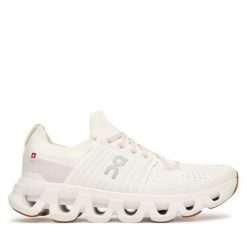 Buty do biegania On. Białe obuwie sportowe damskie On, bez wzorów, bez zapięcia, do biegania. Za 769.99 zł.