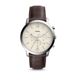 Zegarek Fossil. Brązowe zegarki męskie FOSSIL, bez wzorów. Za 789.99 zł.