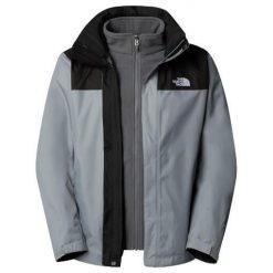 Kurtka turystyczna męska The North Face M Evolve II Triclimate. Czarne kurtki męskie The North Face, m, bez wzorów, bez kaptura. Za 873.00 zł.