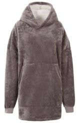 2058 Cosiness – obszerna bluza z kapturem At300 Storm Grey. Szare bluzy damskie 2117 OF SWEDEN, m, bez wzorów, z materiału, bez ramiączek, z kapturem. Za 184.05 zł.