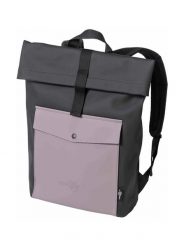Plecak zwijany 17L – Grape / Black Meatfly. Fioletowe plecaki męskie Meatfly, bez wzorów, z materiału, biznesowe. Za 237.99 zł.