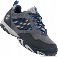 Męskie buty trapery trekkingowe TIMBERLAND CRESTRIDGE WATERPROOF LOW. Szare trekkingi męskie Timberland, z gumy, bez zapięcia. Za 399.00 zł.