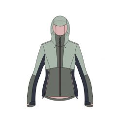 Kurtka przeciwdeszczowa z odpinanym kapturem damska CMP. Niebieskie kurtki sportowe damskie CMP, bez wzorów, z poliesteru, bez ramiączek, trekkingowe. Za 552.75 zł.