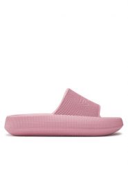 Fila Klapki Slippers FTS24110 Różowy. Czerwone klapki damskie Fila, bez wzorów, z tworzywa sztucznego, bez obcasa, bez zapięcia. Za 129.99 zł.