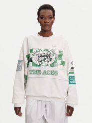 Adidas Bluza Archive Court JW0149 Biały Oversize. Białe bluzy damskie Adidas, m, bez wzorów, z bawełny, bez ramiączek, bez kaptura. Za 599.99 zł.