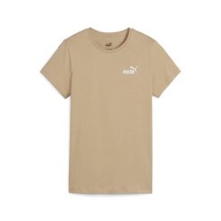 Koszulka Sportowa Damska Puma Ess+ Embroidery. Brązowe koszulki sportowe damskie Puma, s, bez wzorów, bez ramiączek. Za 81.99 zł.