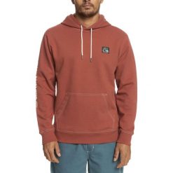 Bluza sportowa męska Quiksilver The Original. Brązowe bluzy sportowe męskie Quiksilver, m, bez wzorów, z bawełny, bez kaptura. Za 165.00 zł.
