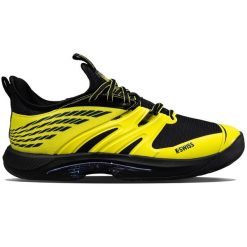 Sneakersy tenisowe męskie K-Swiss Speed Trac buty sportowe treningowe. Czarne buty sportowe męskie K-SWISS, bez wzorów, bez zapięcia, tenisowe. Za 349.00 zł.