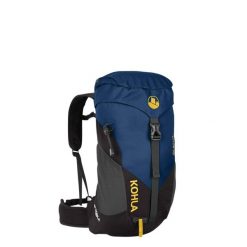 Plecak z siatką dystansową Kohla Active 22L - navy peony/lemon curry/caviar. Niebieskie plecaki damskie KOHLA, bez wzorów, sportowe. Za 319.99 zł.