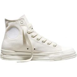Buty sportowe Converse Chuck Taylor Throwback. Białe obuwie sportowe damskie Converse, bez wzorów, bez zapięcia. Za 590.00 zł.