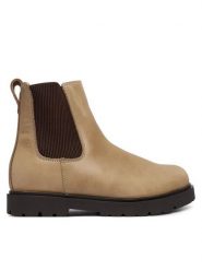 Birkenstock Sztyblety Highwood Slip On 1033180 Beżowy. Brązowe botki męskie Birkenstock, bez wzorów, ze skóry, bez obcasa, bez zapięcia. Za 854.99 zł.