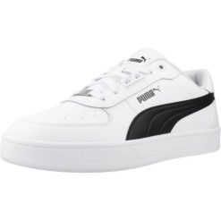 Tenisówki Puma Model Puma Caven 2.0 Lux Kolor Biały. Białe trampki męskie Puma, bez wzorów, z materiału, eleganckie, bez zapięcia. Za 308.50 zł.