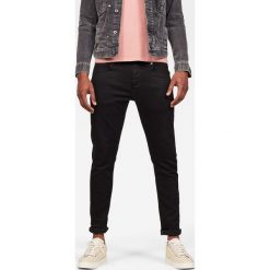 G-Star Raw - Jeansy 3301. Czarne jeansy męskie G-Star Raw, z bawełny, retro. Za 469.90 zł.