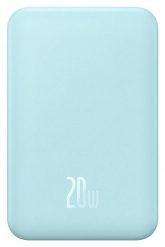 Baseus Magnetic Mini 5000mAh 20W (niebieski). Niebieskie powerbanki . Za 95.00 zł.